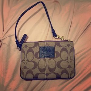 Coach wristlet